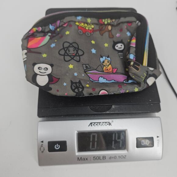 Nylon Makeup Cosmetic Organizing Bag Pouch Colorful - Picture 6 of 6